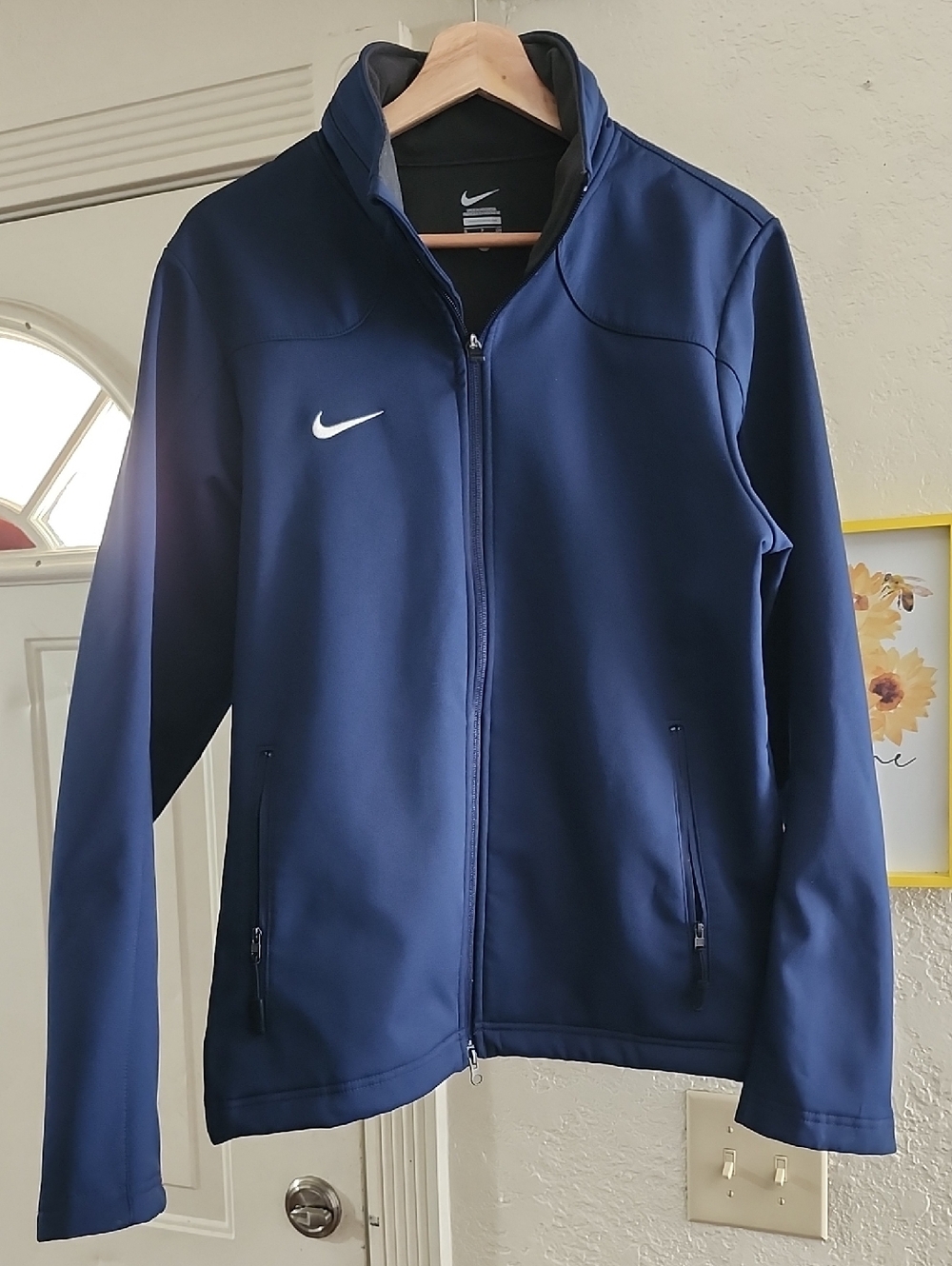 Nike Therma Sphere Sideline Full-Zip Training Jacket Navy Blue Sz S Gorpcore